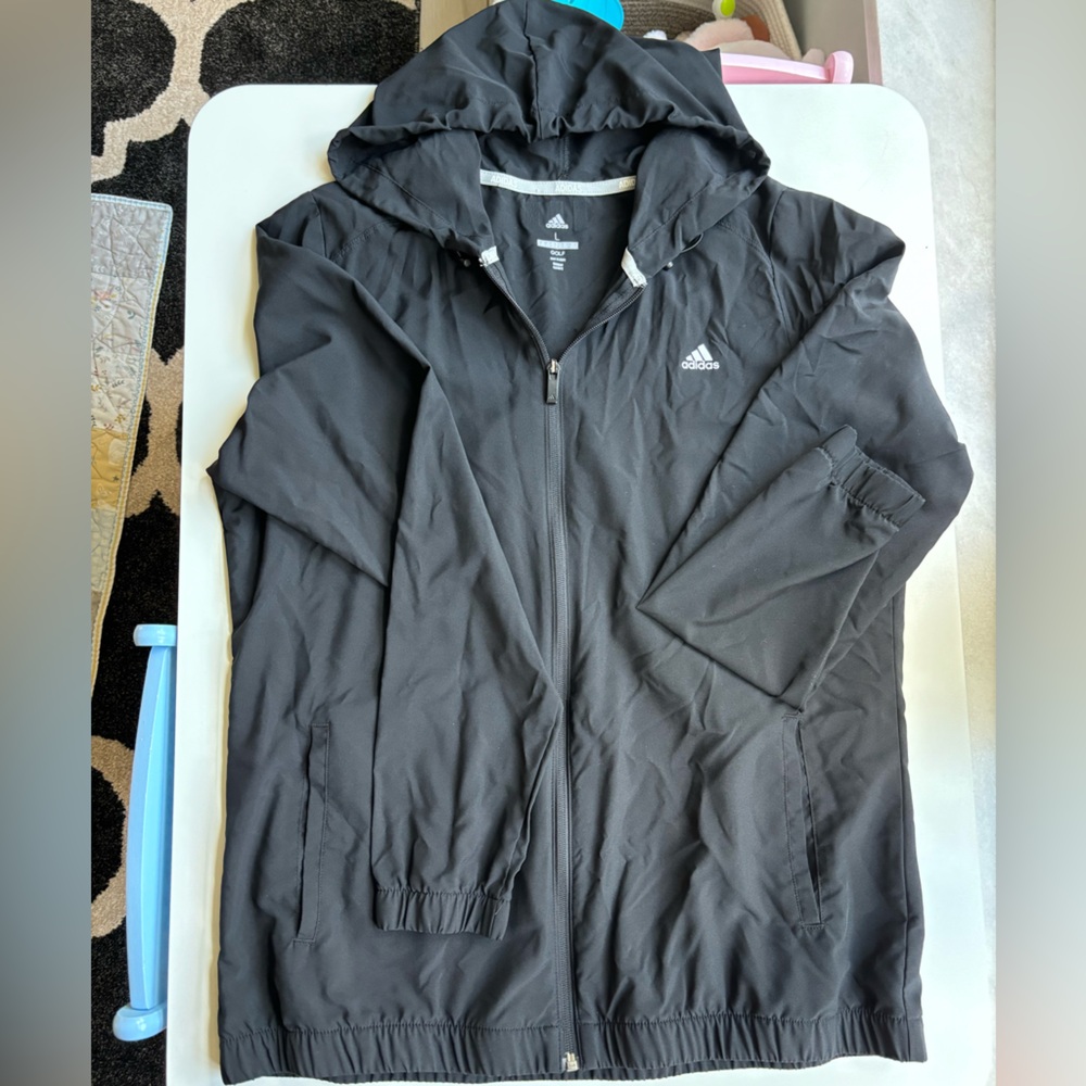 Adidas Golf Featherweight Hooded Full-Zip